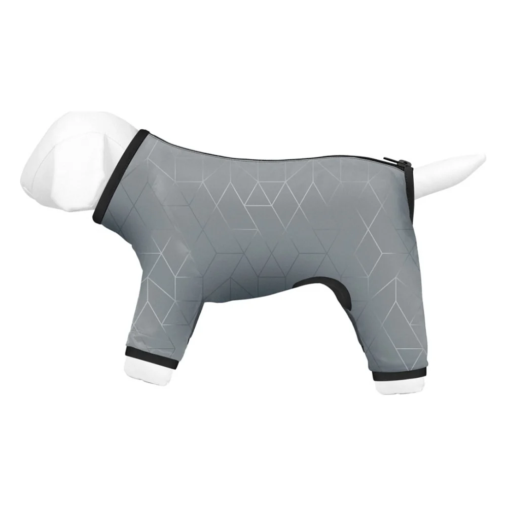 Дощовик для тварин Collar WAUDOG Clothes світловідбивний XS22 В 30-34 см, З 19-21 см (5409)