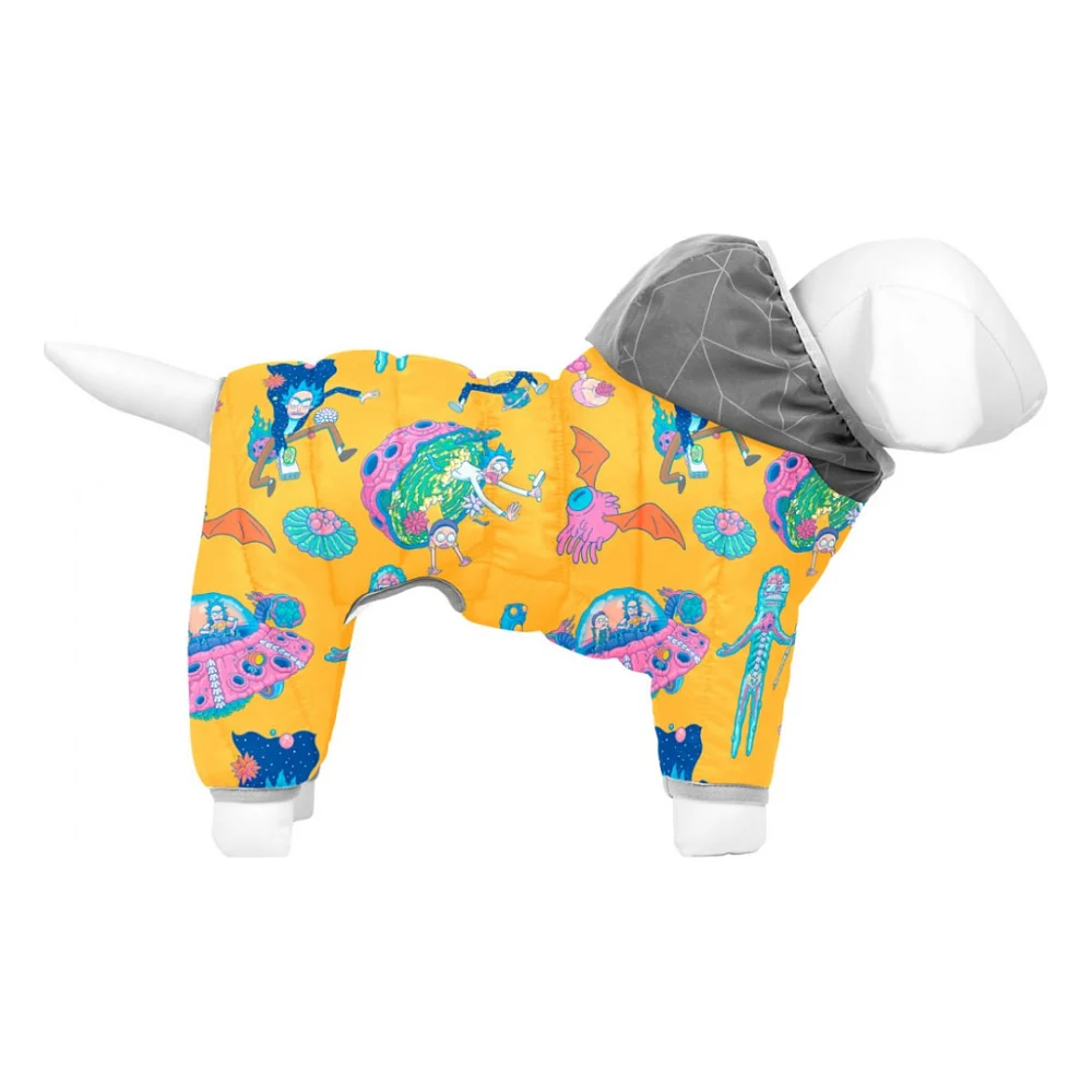 Комбінезон для тварин Collar WAUDOG Clothes "Рік і Морті 3" M45 В 57-60 см, С 41-44 см (5445-0282)