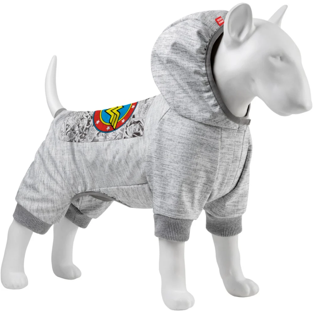 Комбінезон для тварин Collar WAUDOG Clothes "Чудо-жінка комікс" M47 B 64-70 см, С 44-50 см (310-4009)
