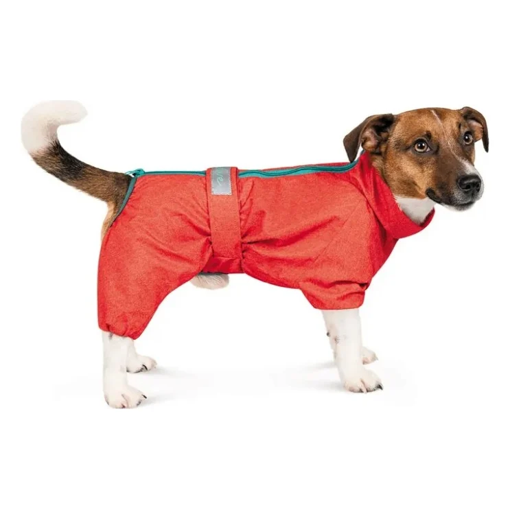 Комбінезон для тварин Pet Fashion "RAIN" L (червоний) (4823082425631)