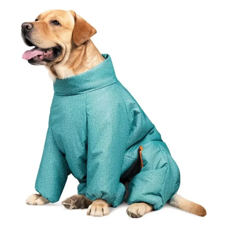 Комбінезон для тварин Pet Fashion «Cold» для такс S (бірюзовий) (4823082425372)