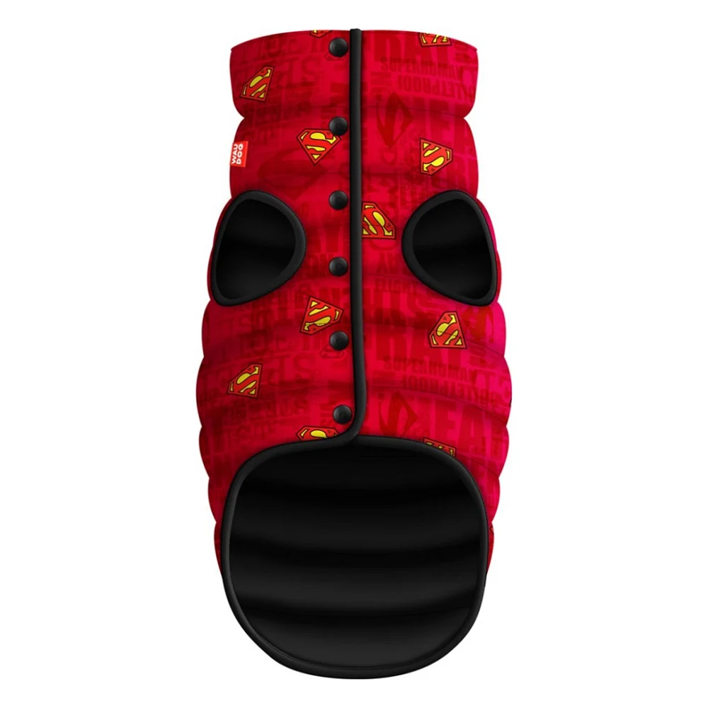 Курточка для тварин WAUDOG Clothes "Супермен червоний" M 45 (0945-4007)
