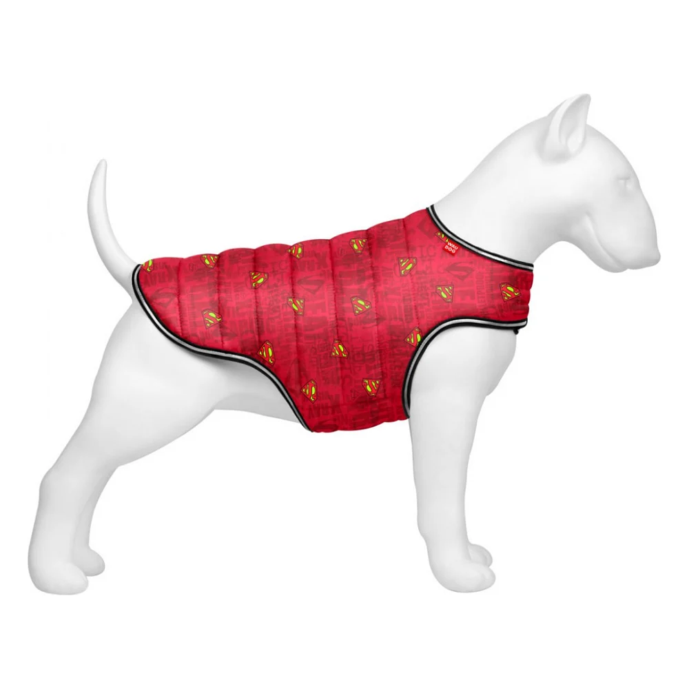 Курточка для тварин WAUDOG Clothes "Супермен червоний" XS (502-4007)
