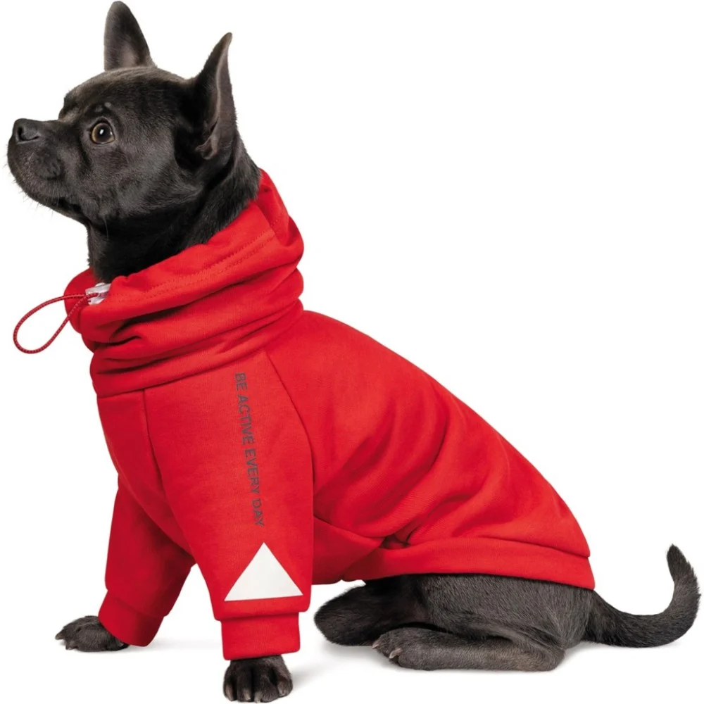 Худі для тварин Pet Fashion "Snoodie" М2 червоне (4823082423392) — фото 2
