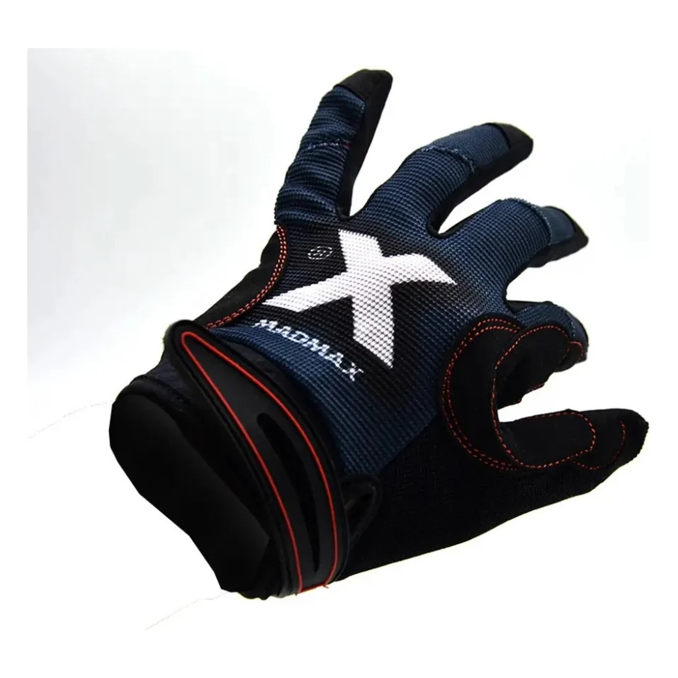 Рукавички для фітнесу MadMax MXG-102 X Gloves Black/Grey/White M (MXG-102-GRY_M) — фото 7