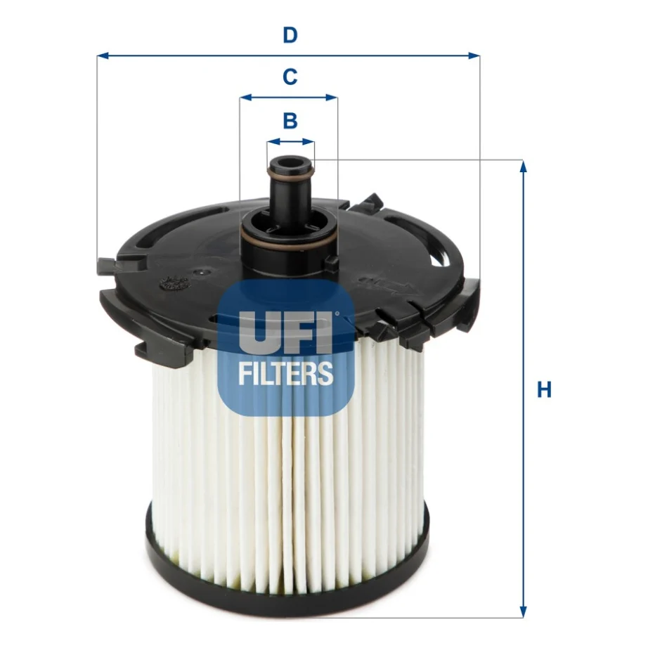 Фільтр паливний UFI 26.074.00