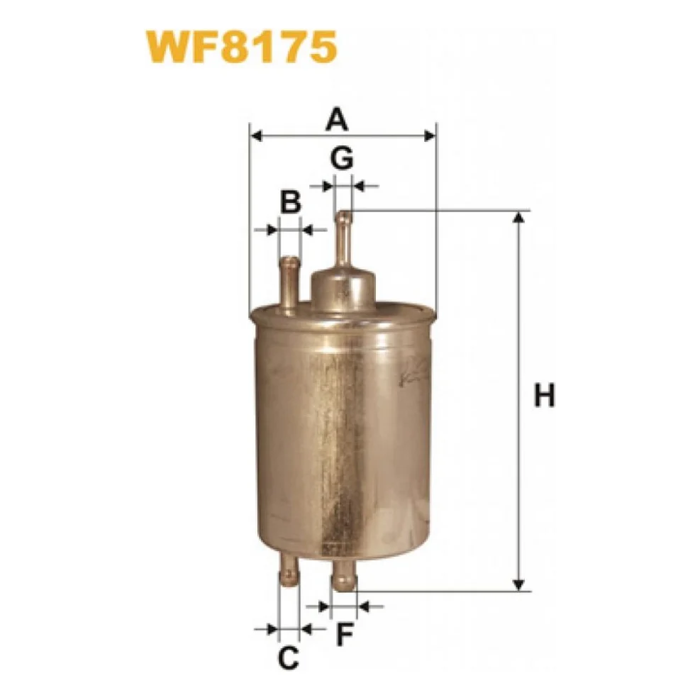 Фільтр паливний Wixfiltron WF8175
