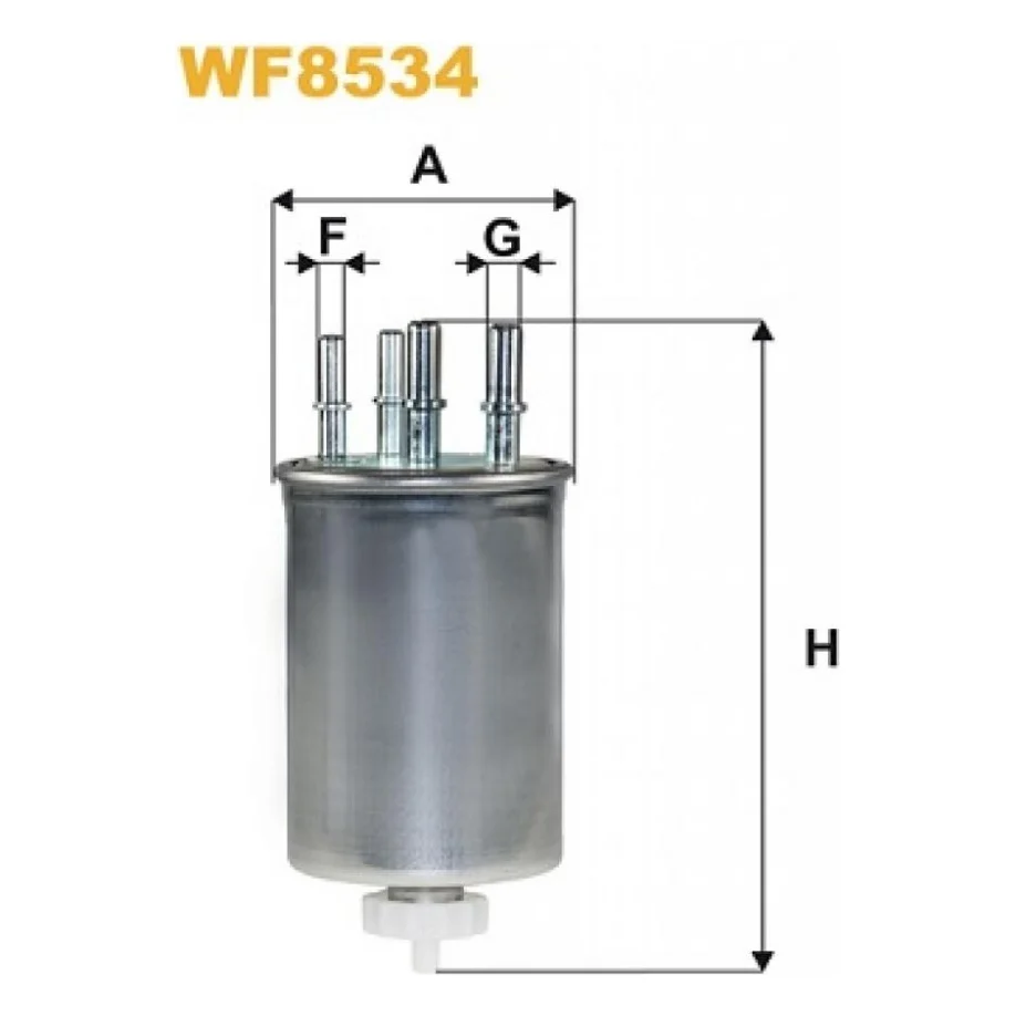 Фільтр паливний Wixfiltron WF8534
