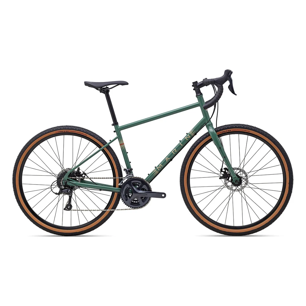 Велосипед Marin Four Corners Gloss Green/Tan 27.5" рама - S 2023 (SKD-50-96)