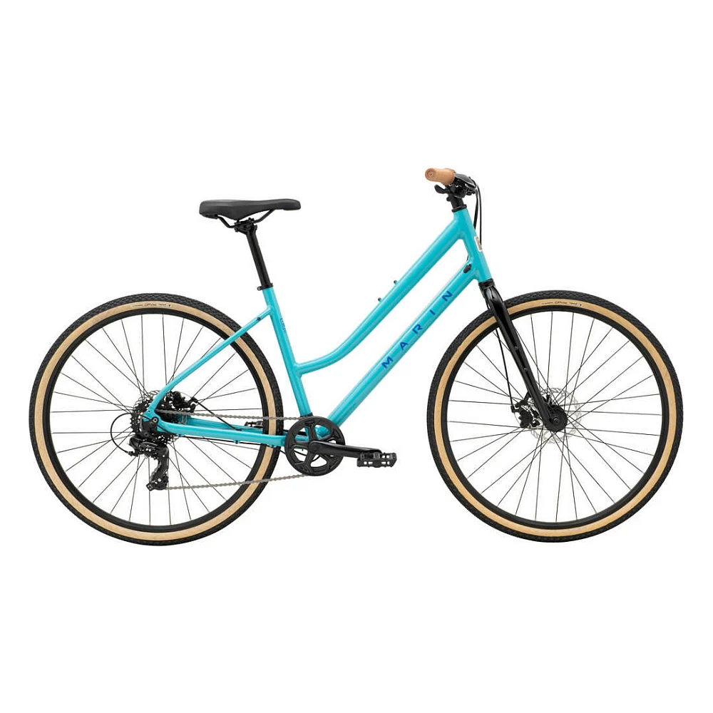 Велосипед Marin Kentfield 1 ST Gloss Light Blue/Black/Brown 28" рама - L 2024 (SKE-86-12)