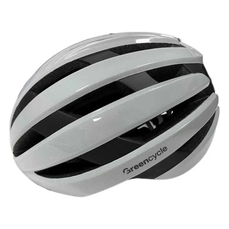 Шолом Green Cycle Alleycat RS 54-58 Grey/White (HEL-13-54)