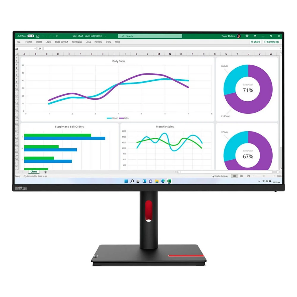 Монітор Lenovo T32h-30 (63D3GAT1UA)