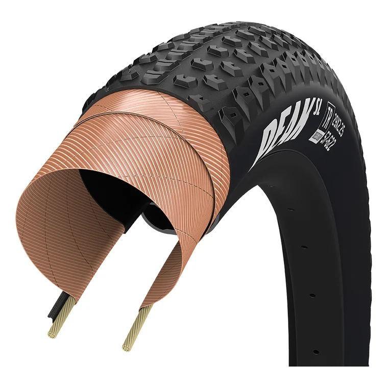 Велосипедна покришка GoodYear 29"x2.25" (57-622) Peak SL Tubeless Ready Folding Black (TIR-64-46)