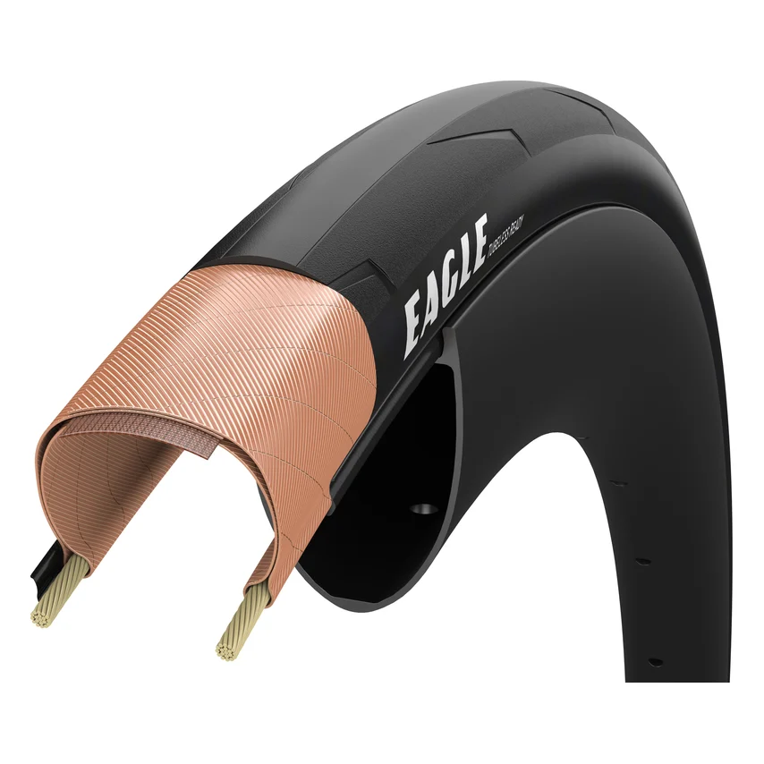 Велосипедна покришка GoodYear 700x30 (30-622) Eagle Tubeless Ready Folding Black (TIR-75-26)