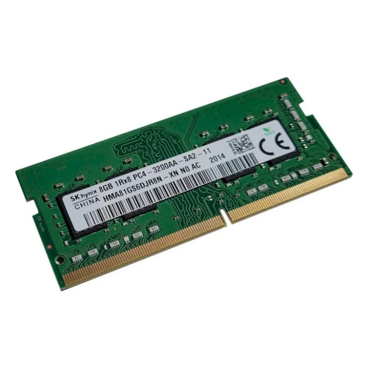 Модуль пам'яті для ноутбука SoDIMM DDR4 8GB 3200 MHz Hynix (HMA81GS6DJR8N-XN)