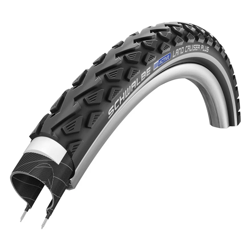 Велосипедна покришка Schwalbe 28x1.75 (47-622) LAND CRUISER PLUS HS450 B/B + RT SBC (TIR-69-36)
