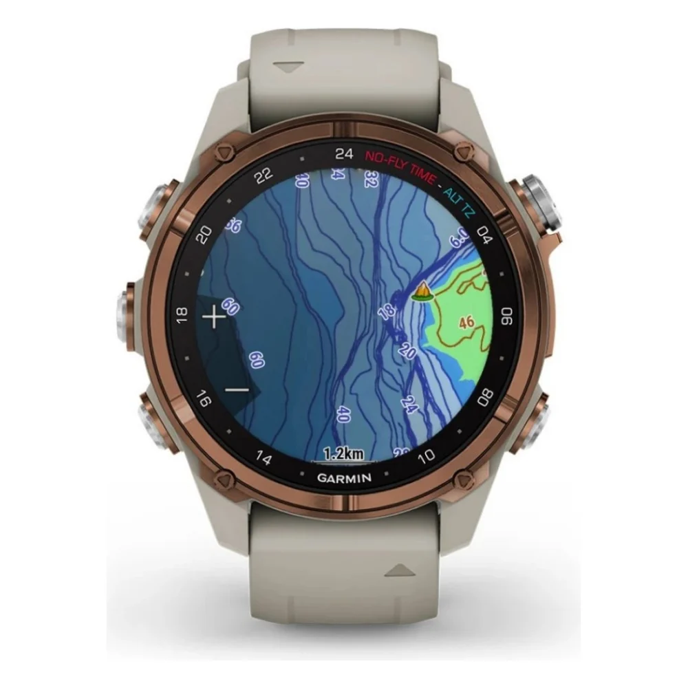 Смарт-годинник Garmin Descent Mk3i, 43mm, SKF12 PVD Ti/Fr Gry, Dive Computer, GPS дайвінг комп'ютер (010-02753-14) — фото 7