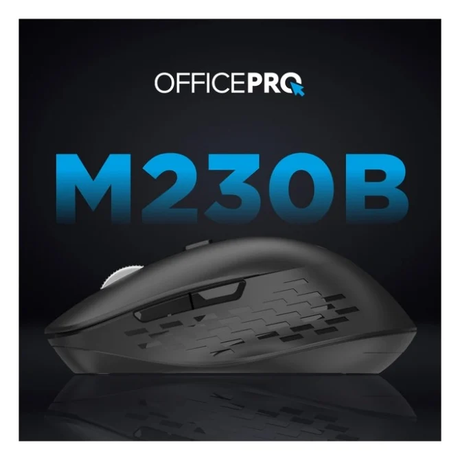 Мишка OfficePro M230B Silent Click Wireless/Bluetooth Black (M230B) — фото 5