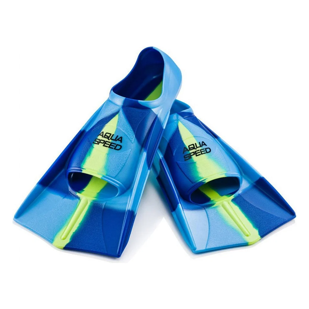 Ласти Aqua Speed Training Fins 137-82 7941 синій, блакитний, жовтий 35-36 (5908217679413)