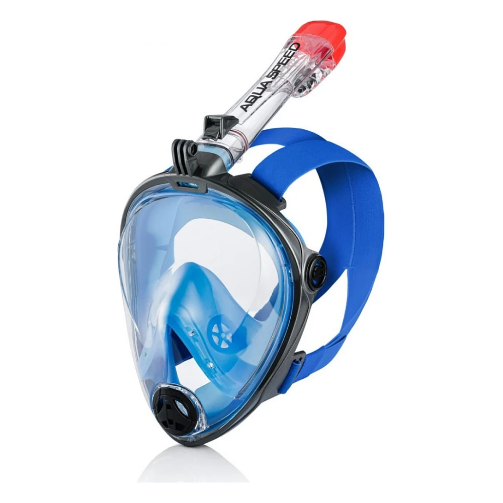Маска для плавання Aqua Speed Spectra 2.0 7073 синій, чорний 247-01 L/XL (5908217670731)