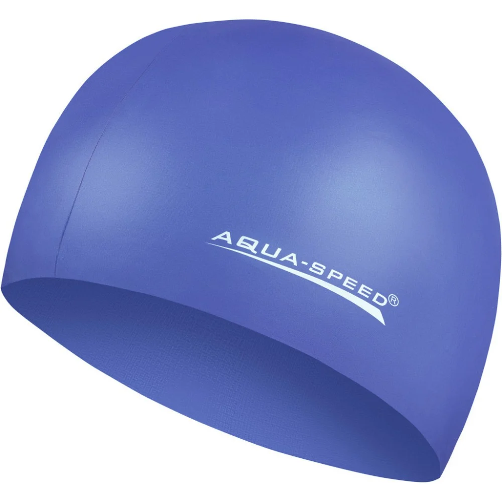 Шапка для плавання Aqua Speed Mega 100-17 синій Уні OSFM (5908217635495)