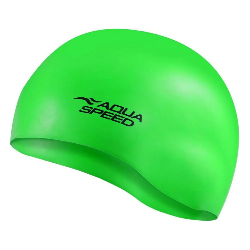 Шапка для плавання Aqua Speed Mono 111-11 6195 салатовий Уні OSFM (5908217661951)