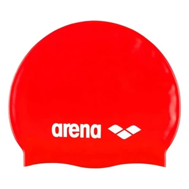 Шапка для плавання Arena Classic Silicone JR 91670-044 червоний Діт OSFM (3468335686066)