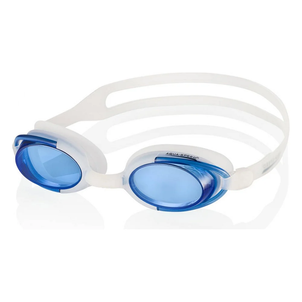 Окуляри для плавання Aqua Speed Malibu 008-61 білий OSFM (5908217629104)