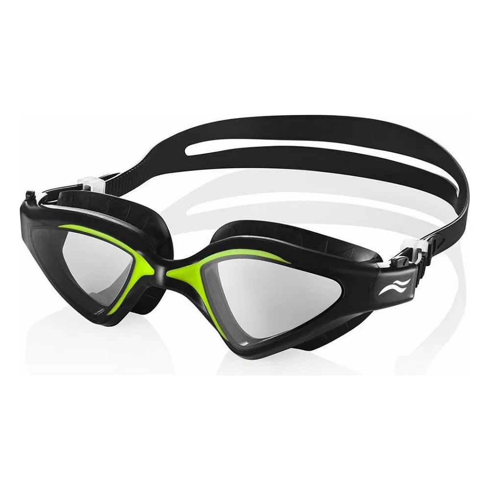 Окуляри для плавання Aqua Speed Raptor 049-38 5853 чорний, зелений OS (5908217658531)