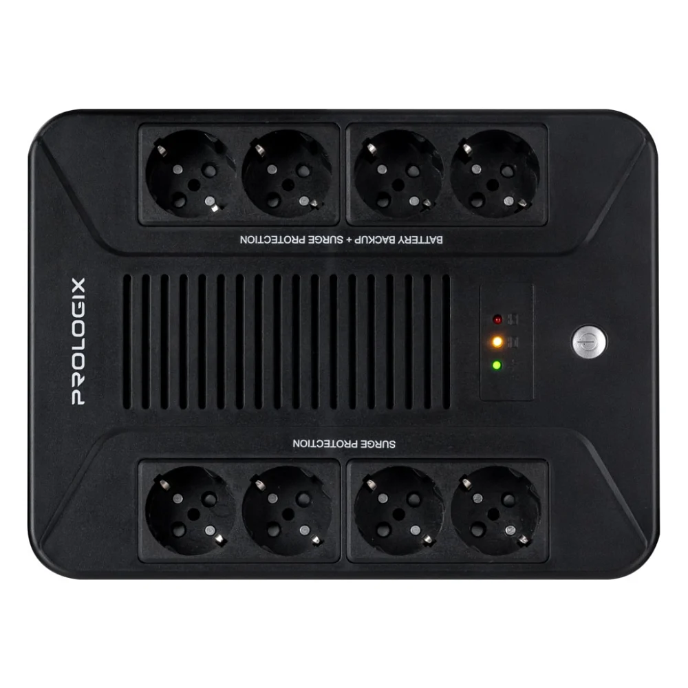 Джерело безперебійного живлення Prologix 1000 (PLP1000VA8LED) — фото 4