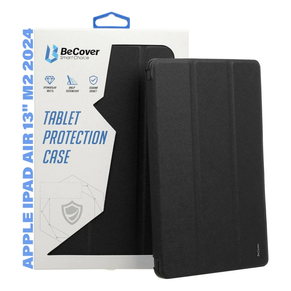 Чохол до планшета BeCover Smart Case Apple iPad Air 13" M2 2024 Black (711611)