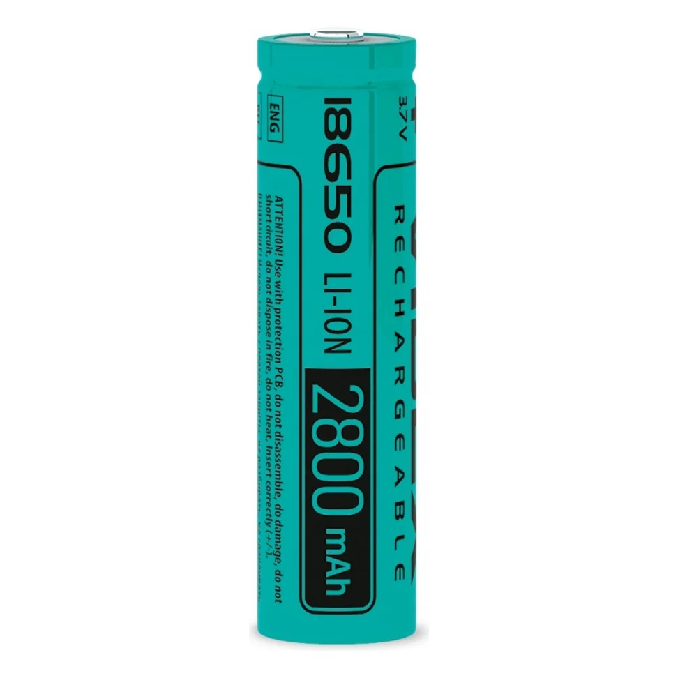 Акумулятор Videx 18650 2800mAh без захисту 1 шт (23585) Bulk