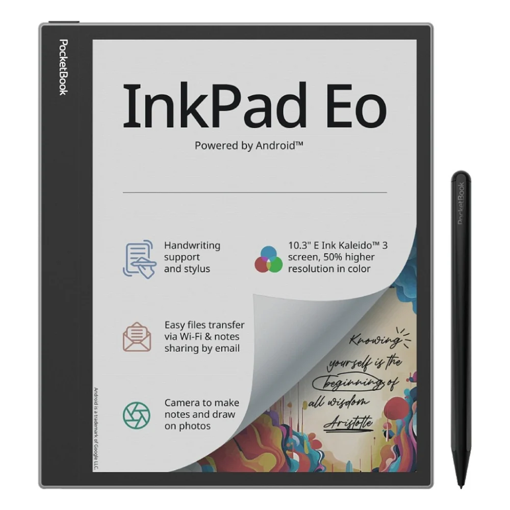 Електронна книга Pocketbook 1042 InkPad Eo, Mist Grey (PB1042-M-CIS)