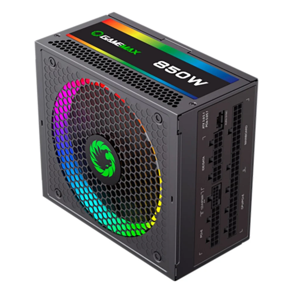 Блок живлення Gamemax 850W (RGB 850 PRO (ATX3.1 PCIe5.1)