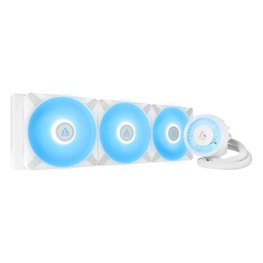 Система рідинного охолодження Arctic Liquid Freezer III - 420 A-RGB White (ACFRE00153A) — фото 6