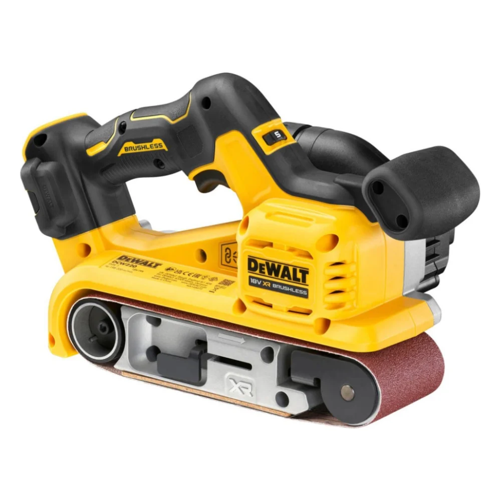 Шліфувальна машина DeWALT XR Li-Ion 18 В, 198-320 м/хв, стрічка 75х533 мм (без АКБ та ЗП) (DCW220N)