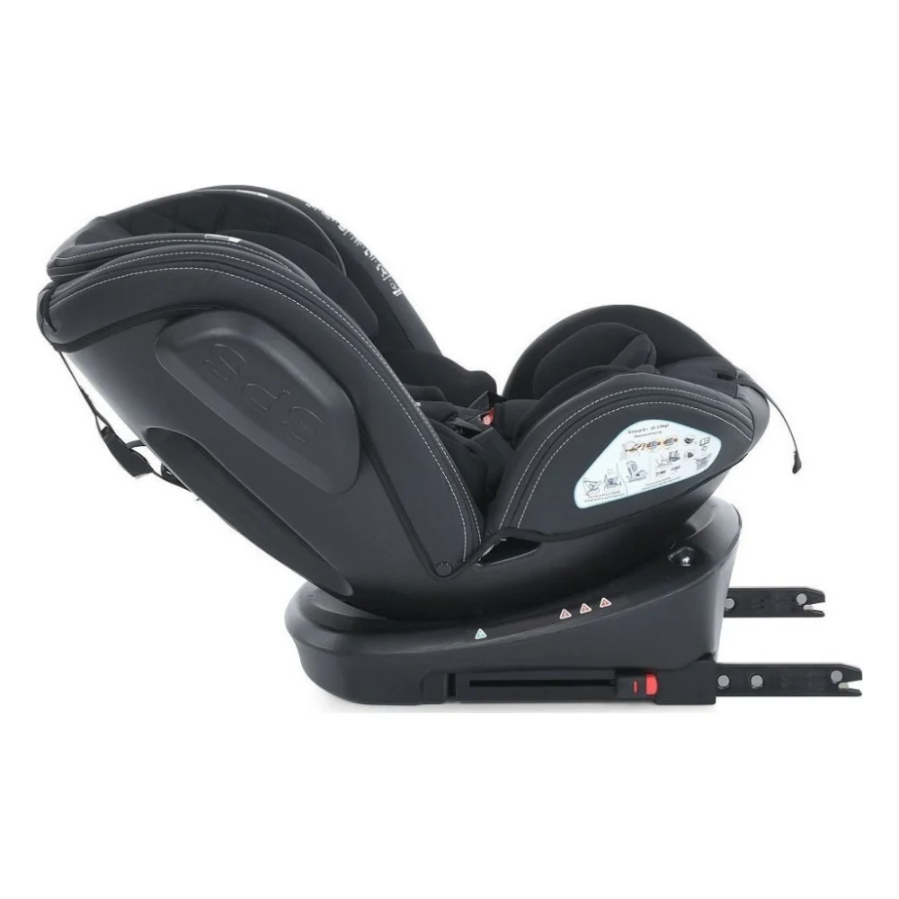 Автокрісло El Camino ME 1045-1 Evolution 2 360 Isofix Black striped 0-36 кг (ME 1045-1 black stri) — фото 5