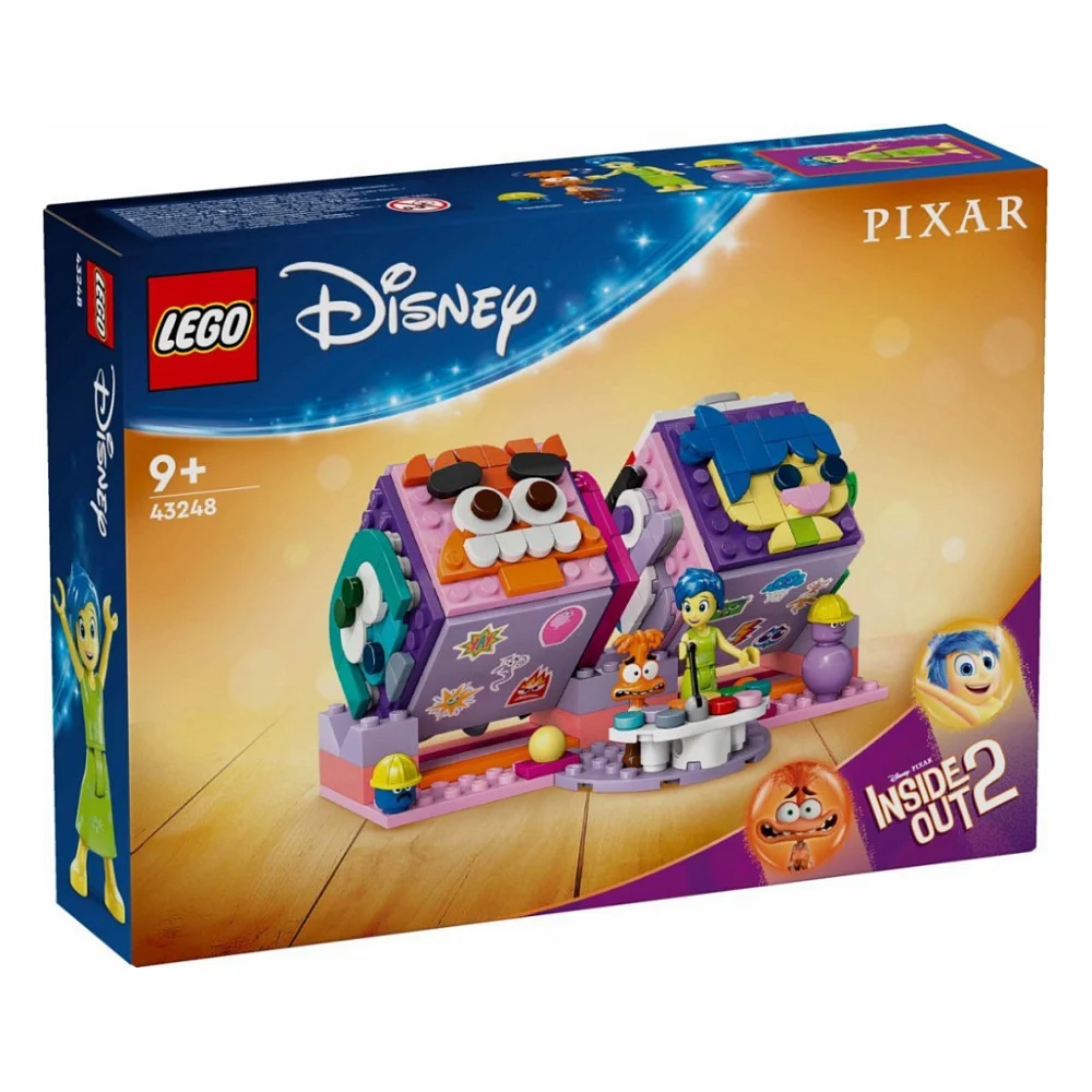 Конструктор LEGO Disney Кубики емоцій із Думками навиворіт 2 від Pixar 394 деталі (43248)