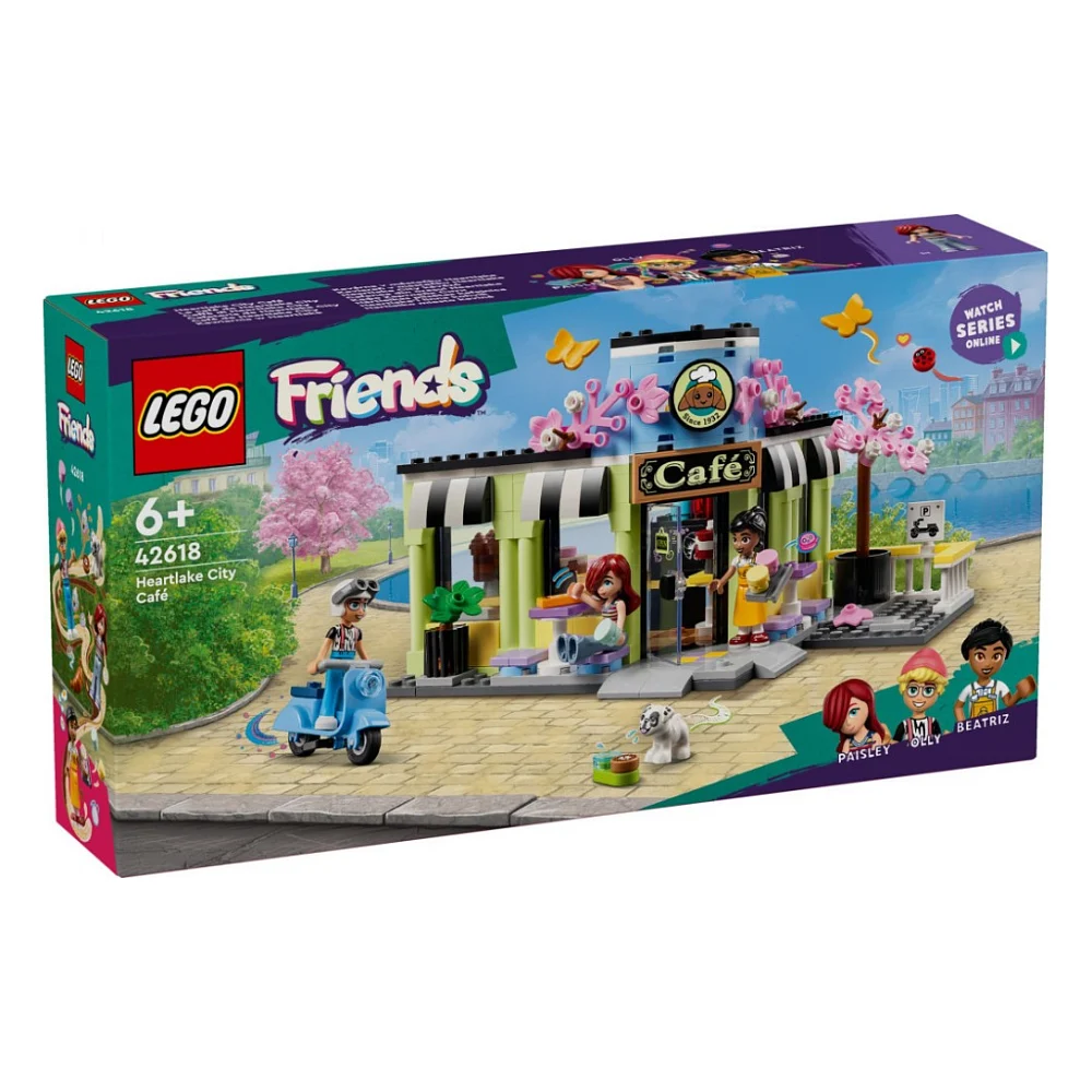 Конструктор LEGO Friends Кав'ярня Хартлейк-Сіті (42618)