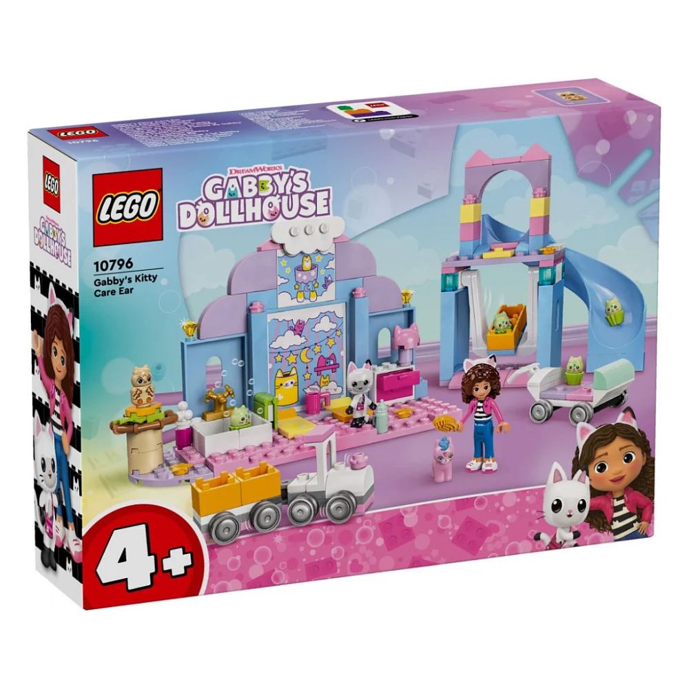 Конструктор LEGO Gabby's Dollhouse Міні-кото-ясла Ґаббі (10796)