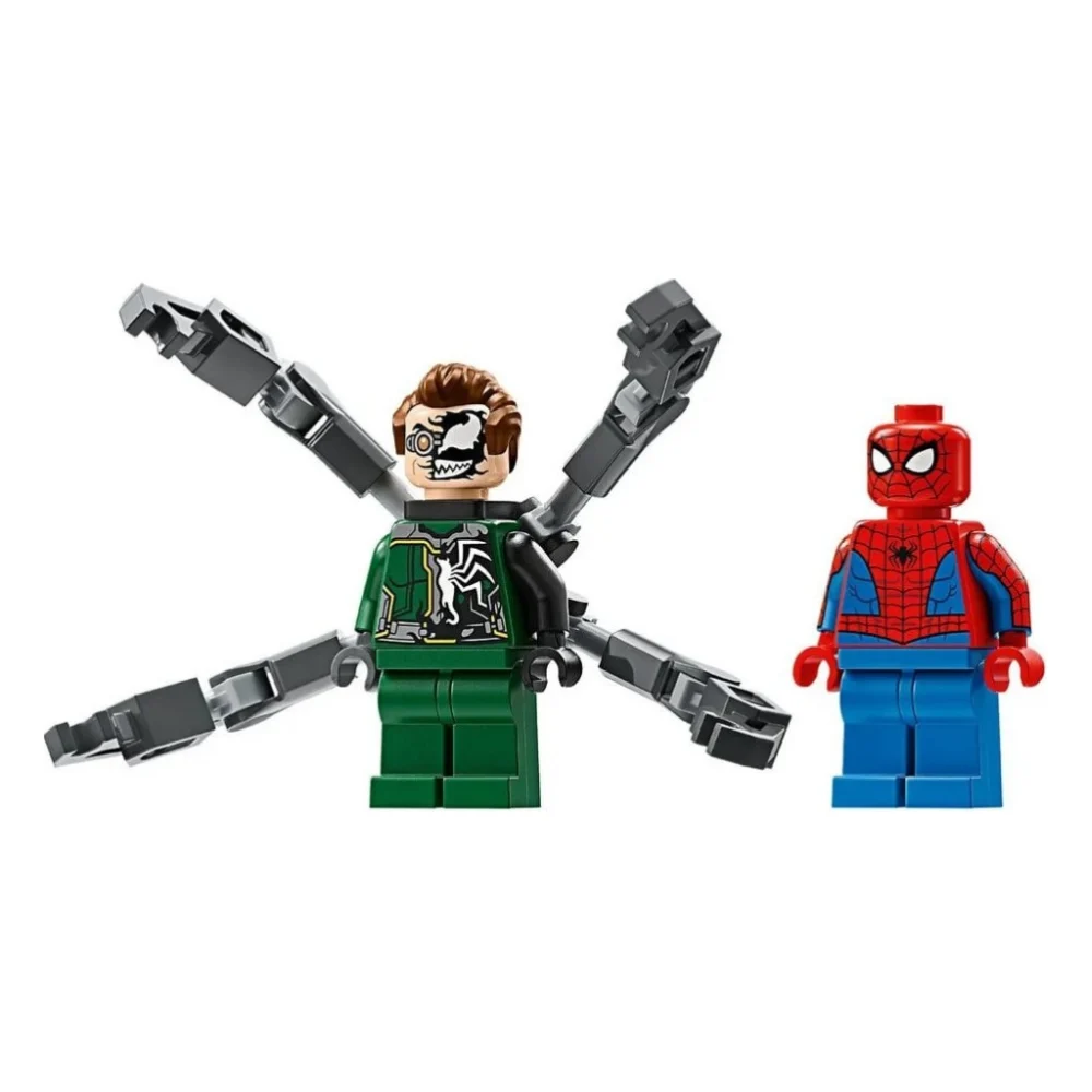 Конструктор LEGO Super Heroes Погоня на мотоциклах Людина-Павук vs. Доктор Восьминіг 77 деталей (76275) — фото 4