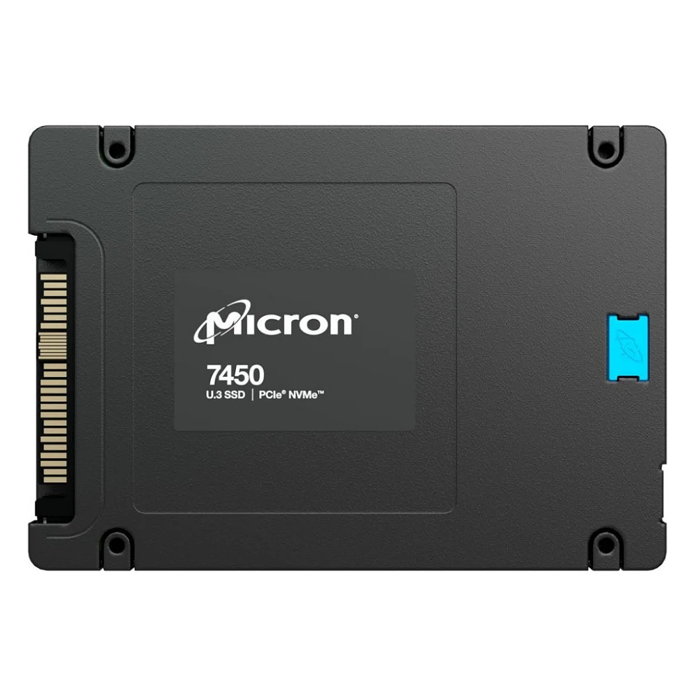 Накопичувач SSD U.3 2.5" 7.68TB 7450 PRO 7mm Micron (MTFDKCB7T6TFR-1BC1ZABYYR)