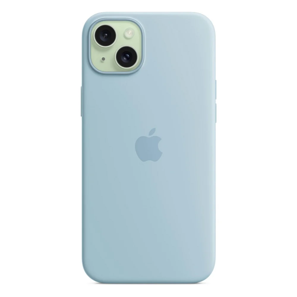 Чохол до мобільного телефона Apple iPhone 15 Plus Silicone Case with MagSafe - Light Blue,Model A3124 (MWNH3ZM/A)