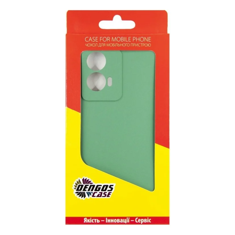Чохол до мобільного телефона Dengos Soft Motorola Moto G24/ G24 Power (mint) (DG-TPU-SOFT-58) — фото 5