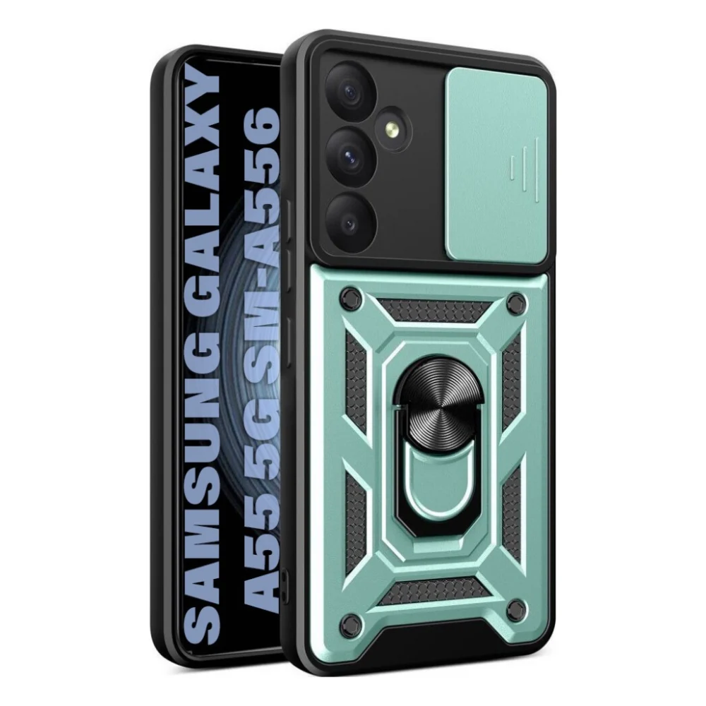 Чохол до мобільного телефона BeCover Military Samsung Galaxy A55 5G SM-A556 Dark Green (711020)