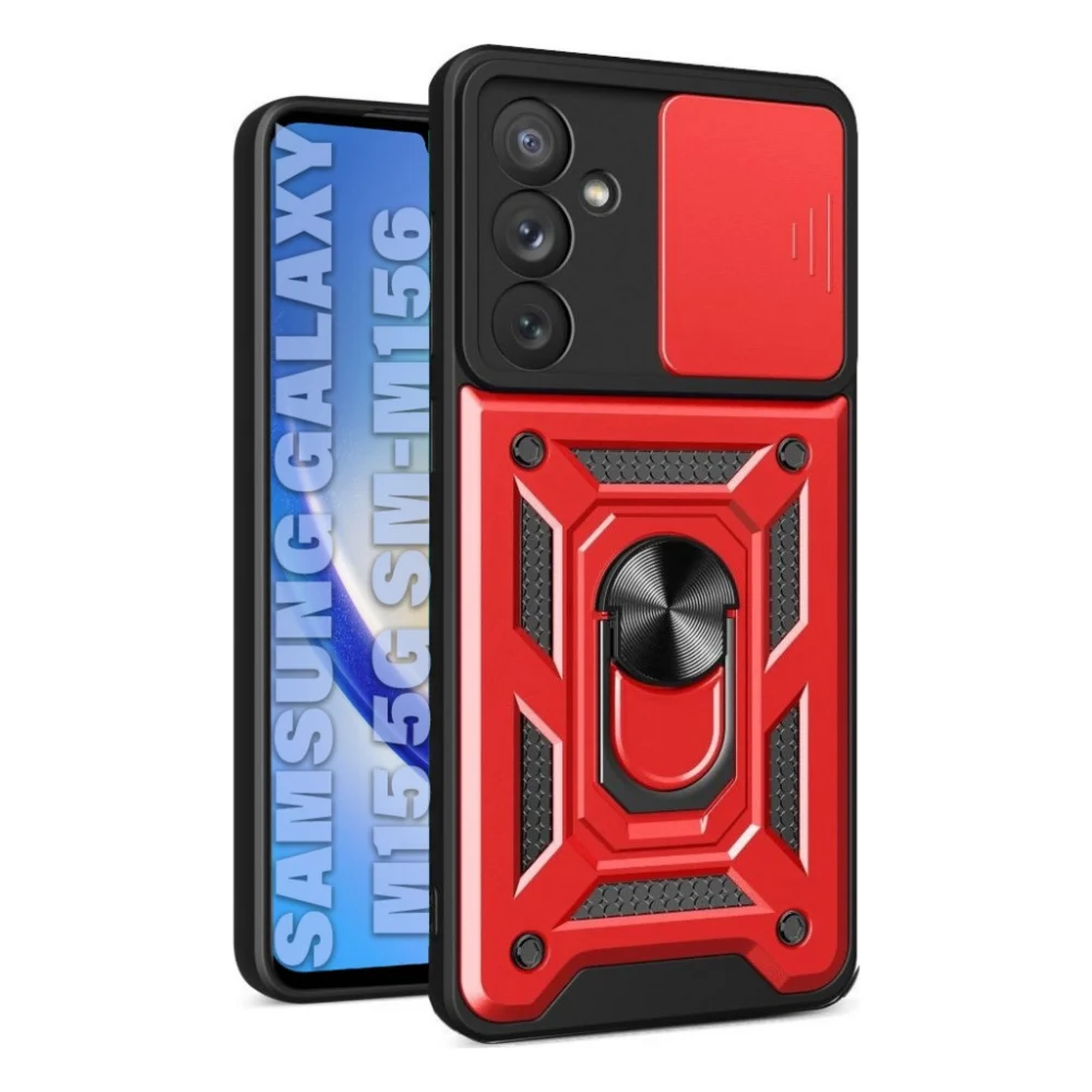 Чохол до мобільного телефона BeCover Military Samsung Galaxy M15 5G SM-M156 Red (711055)