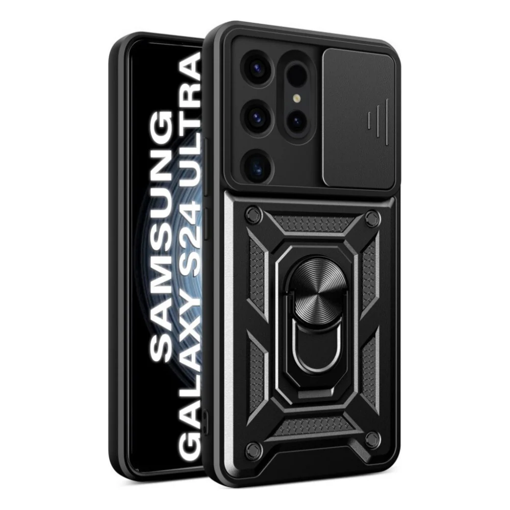 Чохол до мобільного телефона BeCover Military Samsung Galaxy S24 Ultra SM-S928 Black (710683)