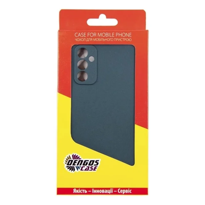 Чохол до мобільного телефона Dengos Samsung Galaxy M13 Case + Glass (Green) (DG-KM-73) — фото 3