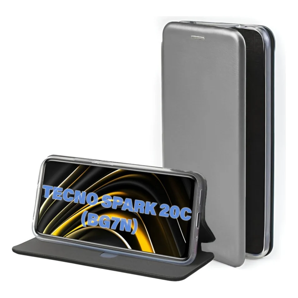 Чохол до мобільного телефона BeCover Exclusive Tecno Spark 20C (BG7n) Gray (711250)