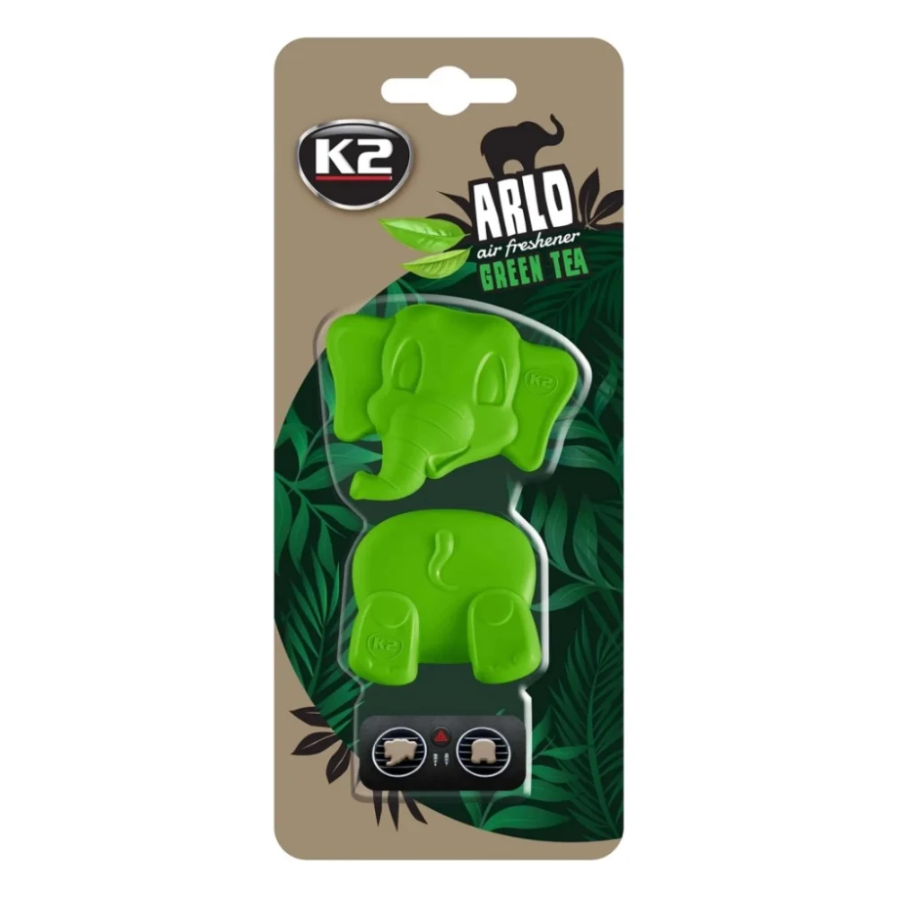 Ароматизатор для автомобіля K2 Arlo "Зелений чай" 15 г (V89ZHE)